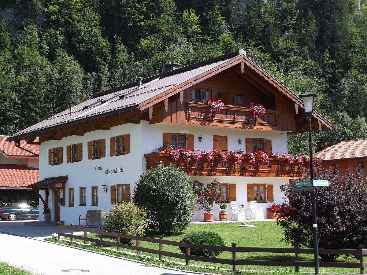 Haus Wiesenblick Oberwössen 外观 照片