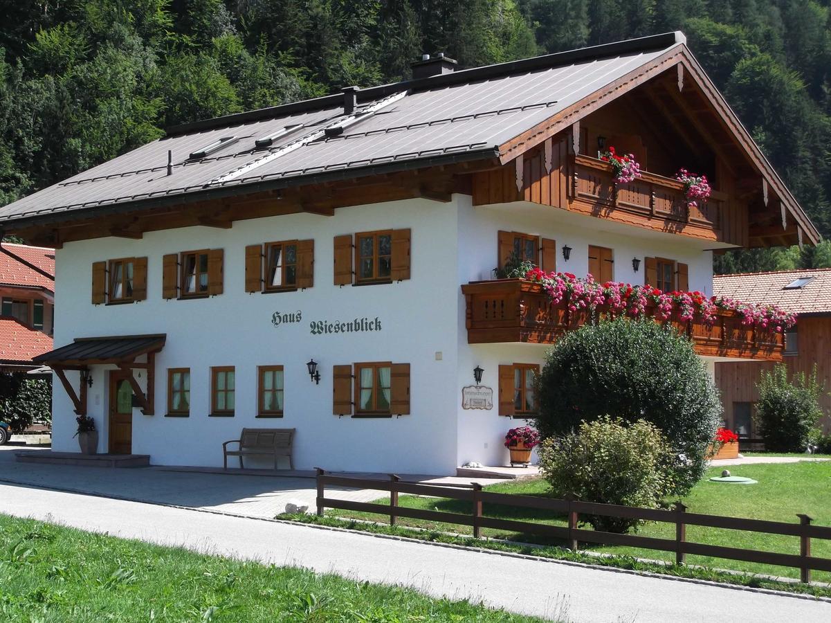 Haus Wiesenblick Oberwössen 外观 照片